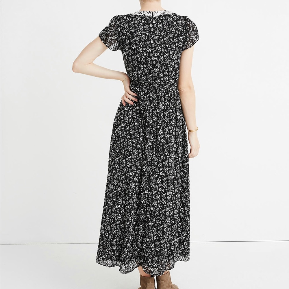Sheer-Sleeve Dress - Picture 4 of 5